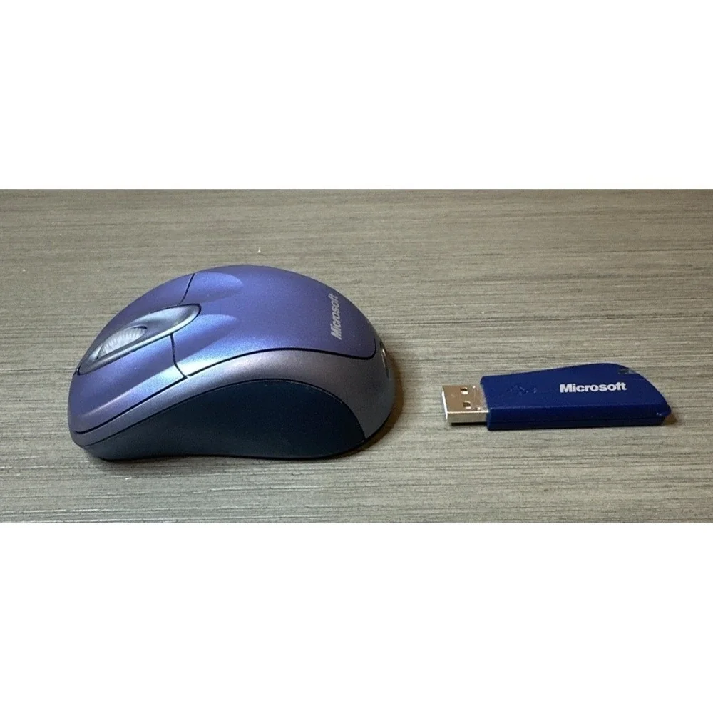 Microsoft Wireless Notebook Optical Mouse 3000 With Dongle
